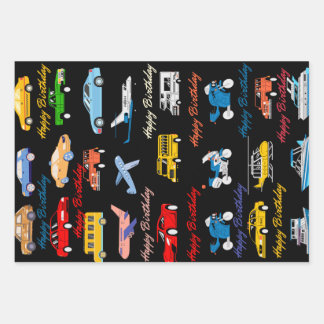 Umschlagpapier für Kinder Geschenkpapier Set