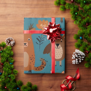Umschlagpapier für schöne Tiere Geschenkpapier