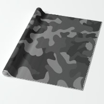 Umschlagpapier für schwarze und graue Camouflage, 