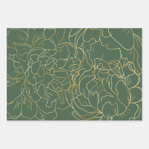 Umschlagpapier. Geschenkpapier Set