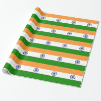 Umschlagpapier mit der Flagge Indiens