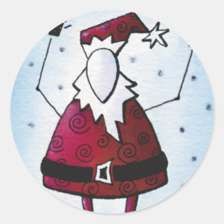 Umschlagsiegel Runder Aufkleber