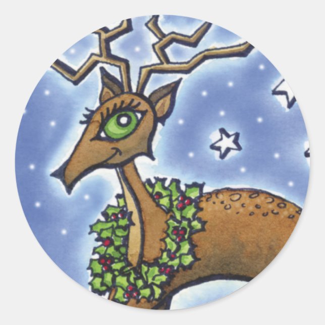 Umschlagsiegel Runder Aufkleber (Vorderseite)