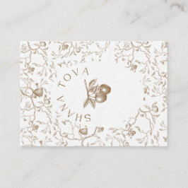 Umschließungskarte Begleitkarte