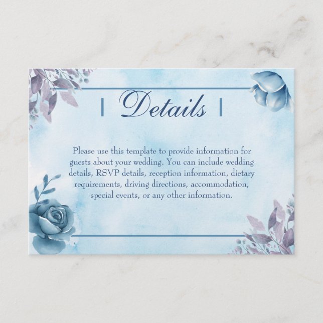 Umschließungskarte Begleitkarte (Vorderseite)