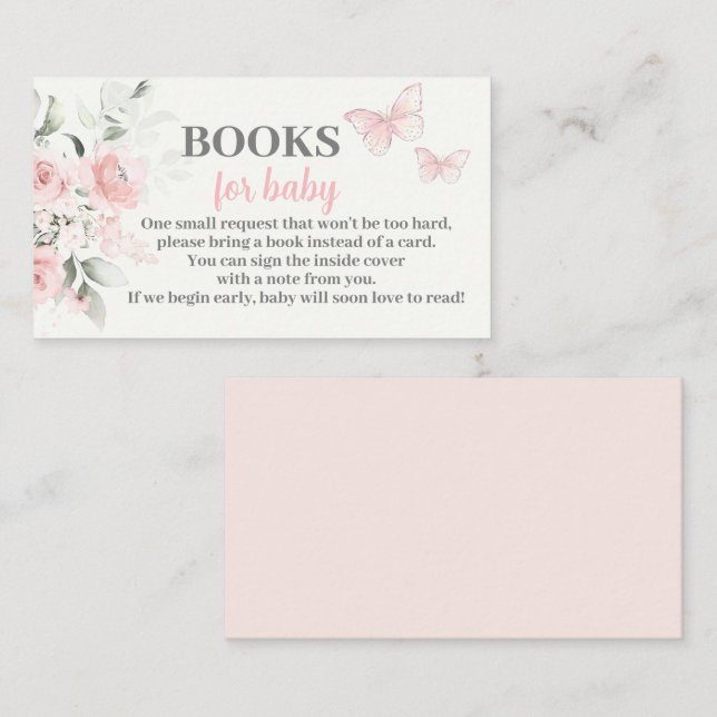 Umschließungskarte Begleitkarte (Vorne/Hinten)