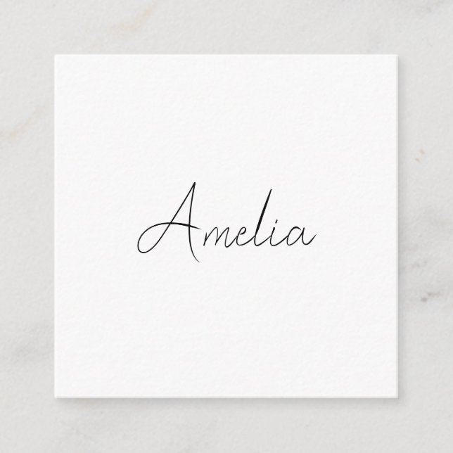 Umschließungskarte Begleitkarte (Vorderseite)