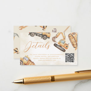 Umschließungskarte für Baudetails Begleitkarte