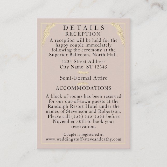 Umschließungskarte für katholische Winterhochzeite Begleitkarte (Vorderseite)