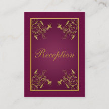 Umschließungskarte für Pflaumenwein und Goldfloral