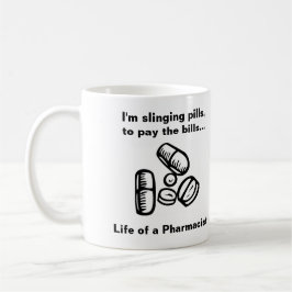 Umschlingen der Pillen, um die Wechsel einzulösen Tasse