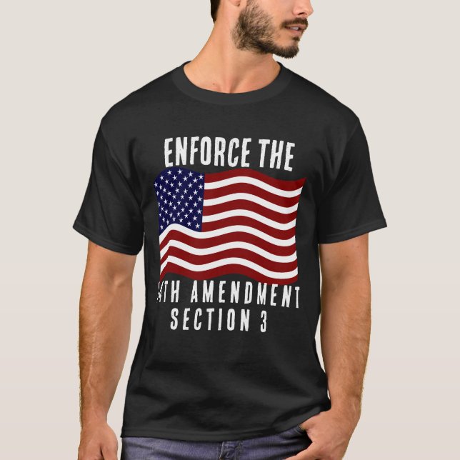 Umsetzung der 14. Änderung USA politisch T-Shirt (Vorderseite)