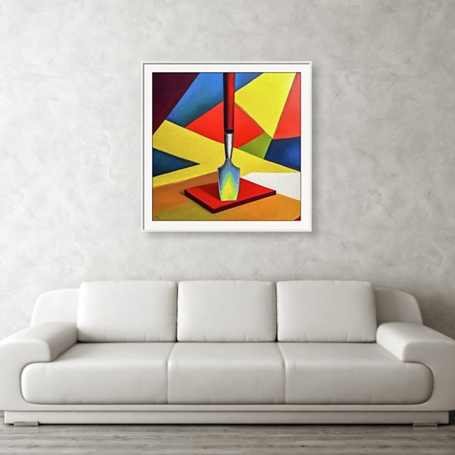 Umsetzung - Leinwand Art Print (Implement - painting)