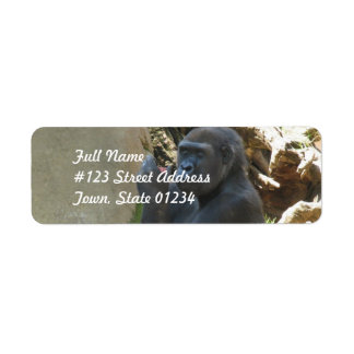 Umsichtige Gorilla Mailing Labels