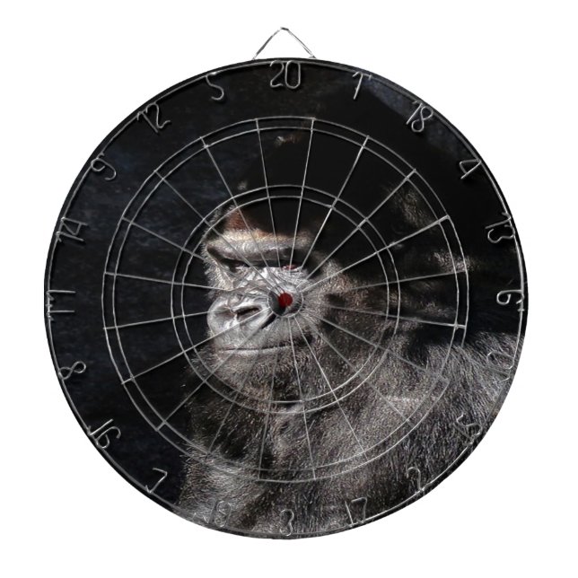 Umsichtiger Gorilla Dartscheibe (vorne)