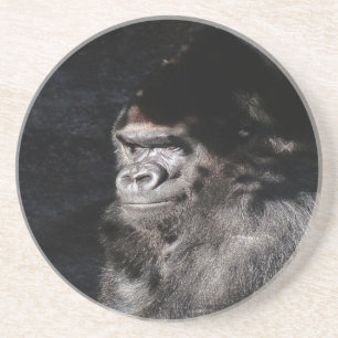 Umsichtiger Gorilla Getränkeuntersetzer