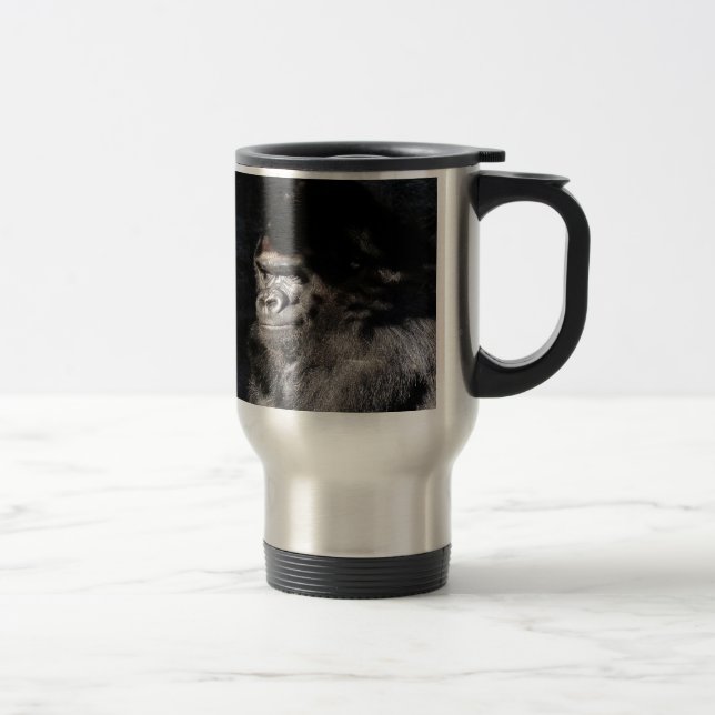 Umsichtiger Gorilla Reisebecher (Rechts)