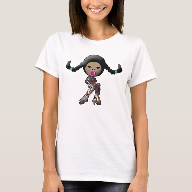 umsponnene Diva T-Shirt (Vorderseite)
