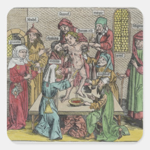 Umstand Quadratischer Aufkleber