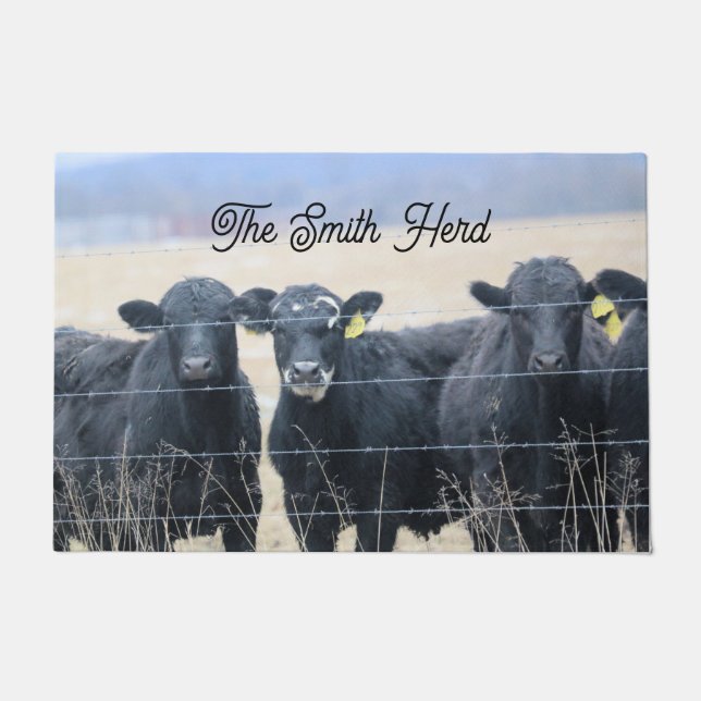 Umstehende Fußmatte (Vorderseite)