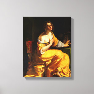 Umstellung der Magdalena - Artemisa Gentileschi Leinwanddruck