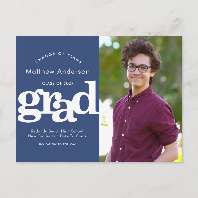 Umstellungspläne für Abschlüsse der Marine Fotos:  Einladungspostkarte (Vorderseite)