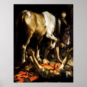 Umwandlung von Caravaggio in Damaskus Poster