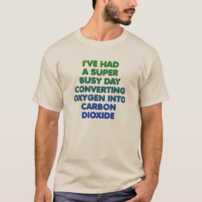 Umwandlung von Sauerstoff-Funny-T - Shirt (Vorderseite)