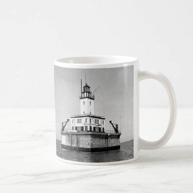 Umweg-Riff-Leuchtturm Kaffeetasse (Rechts)