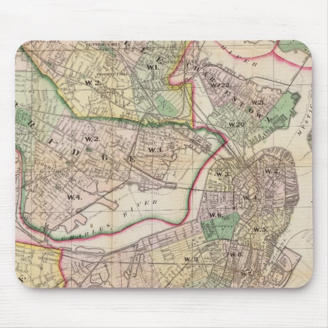 Umwelt in Boston Mousepad (Vorne)