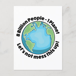Umwelt Logo Feiertagspostkarte