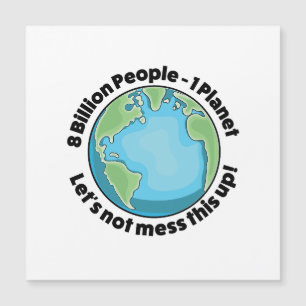 Umwelt Logo Magnetkarte