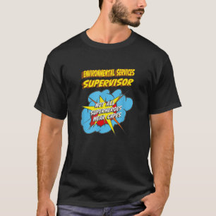 Umweltaufseher Funny Superheld T-Shirt