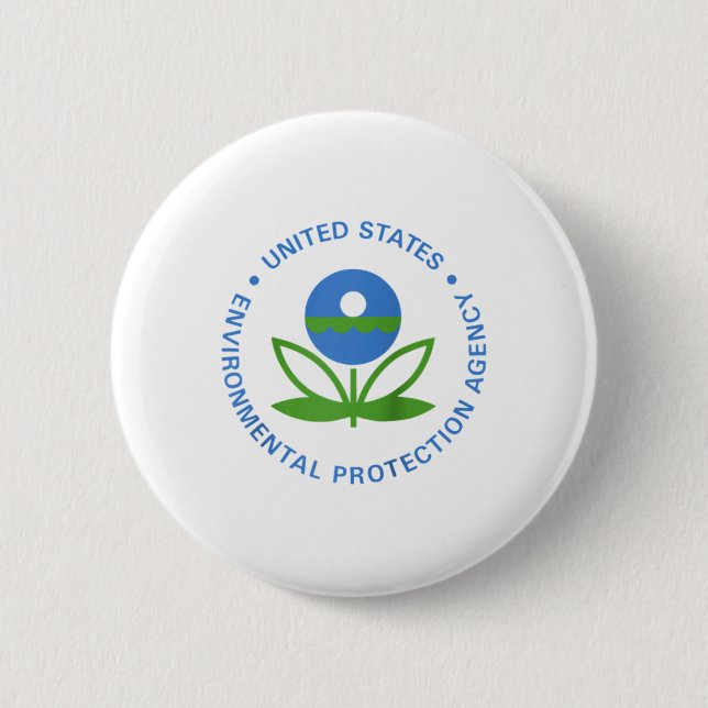 Umweltbehörde EPA-Logo-Umgebung Button (Vorderseite)
