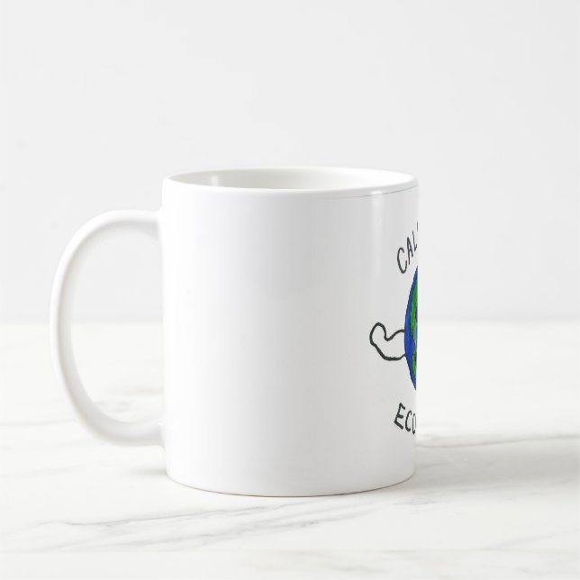 Umweltbewusstsein (EcoFreak) Kaffeetasse (Links)