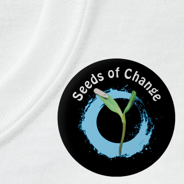 Umweltbewusstsein - Ziele des Wandels Button (Von Creator hochgeladen)
