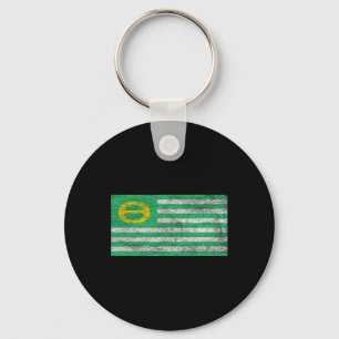 Umweltflagge - Erster Tag 1 Schlüsselanhänger