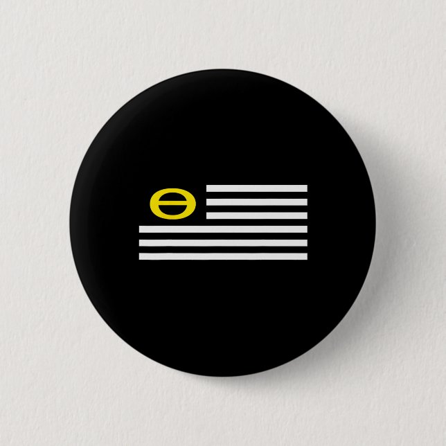 Umweltflagge - Tag der Erde Button (Vorderseite)
