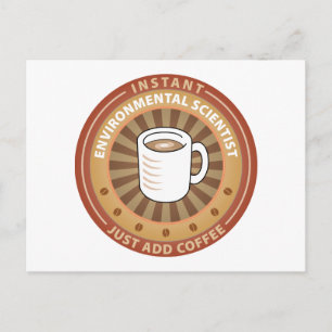 Umweltforscher Postkarte
