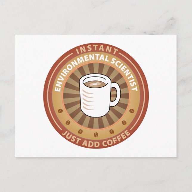 Umweltforscher Postkarte (Vorderseite)