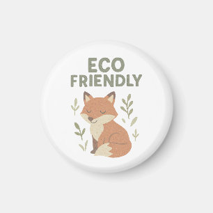 Umweltfreundlicher Fuchs Magnet