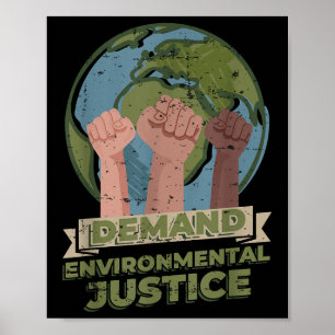 Umweltgerechtigkeit fordern poster