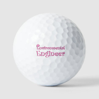 Umweltingenieur Pink Golfball