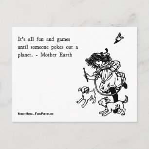 Umweltpostkarte Postkarte