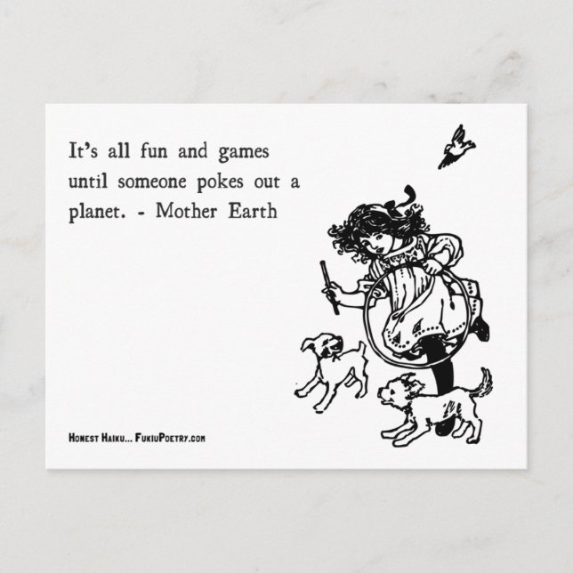 Umweltpostkarte Postkarte (Vorderseite)