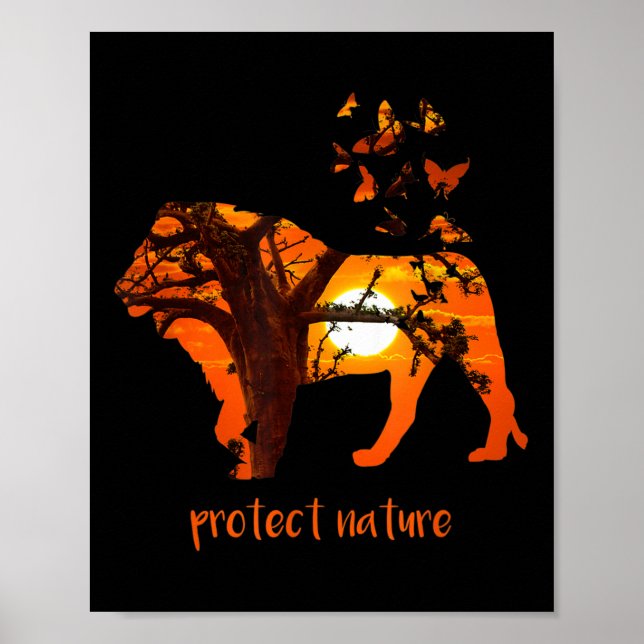 Umweltschutz Klima Poster (Vorne)