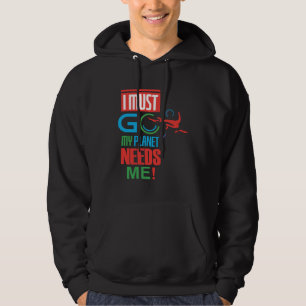Umweltschutz Naturschutz Planet Hoodie