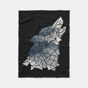 Umweltschutz Owo Berge - Wolf Silh Fleecedecke