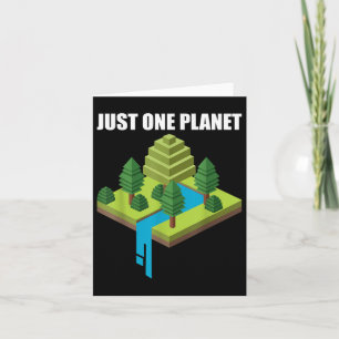 Umweltschutz Retro Einfach Planet Klima Karte