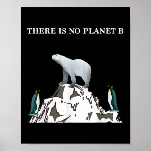 Umweltschutz rettet das Planet-Shirt Poster